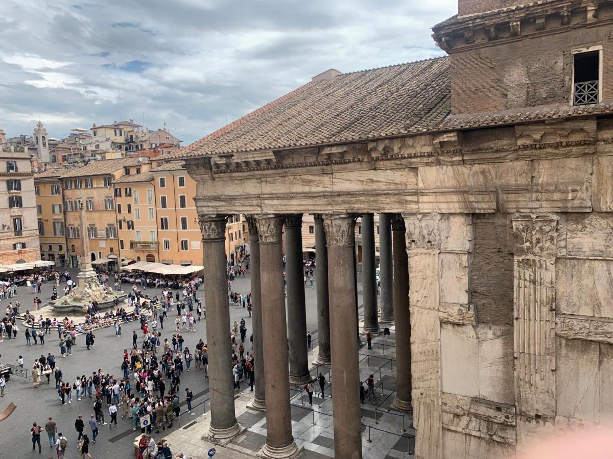Rotonda 23 - Pantheon View Lägenhet Rom Exteriör bild